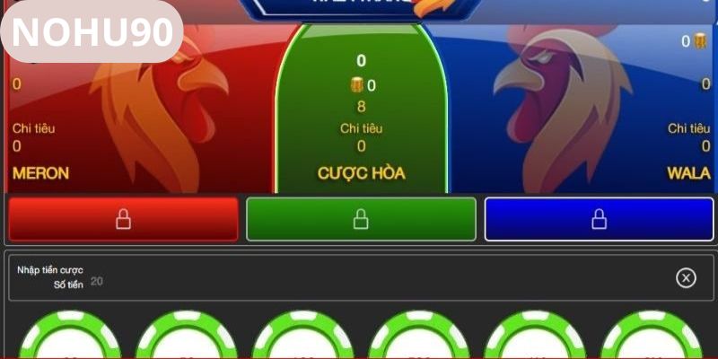 Các cửa cược đá gà của Casino